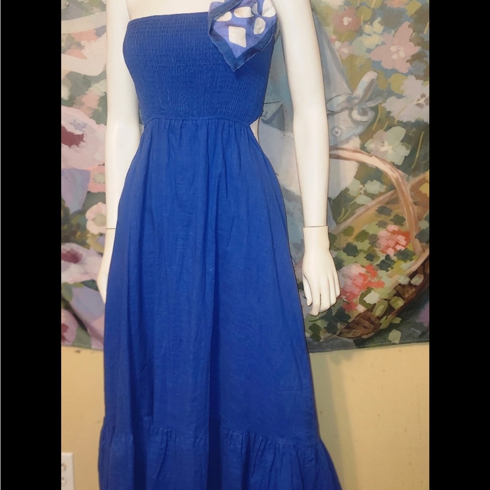Eesome Royal Blue Maxi Skirt